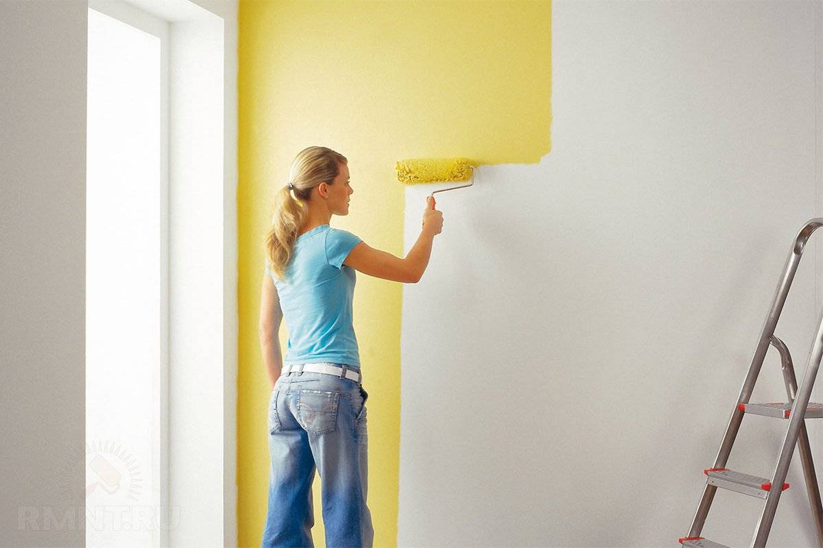 Какой краской лучше красить стены на кухне