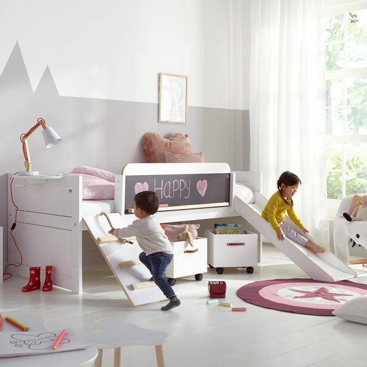 Современная детская комната - фото новинки необычного оформления