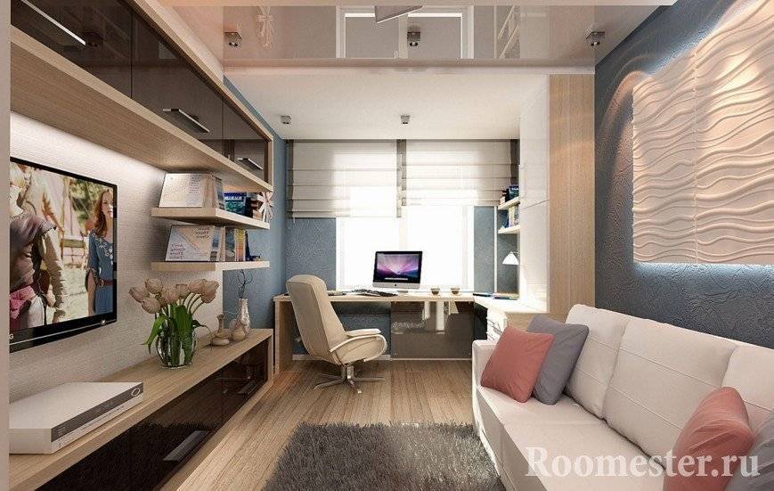 Дизайн прямоугольной комнаты (75 фото) - расширяем пространство