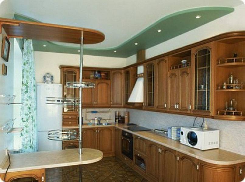 Какой потолок на кухне выбрать — плюсы и минусы видов потолочного покрытия