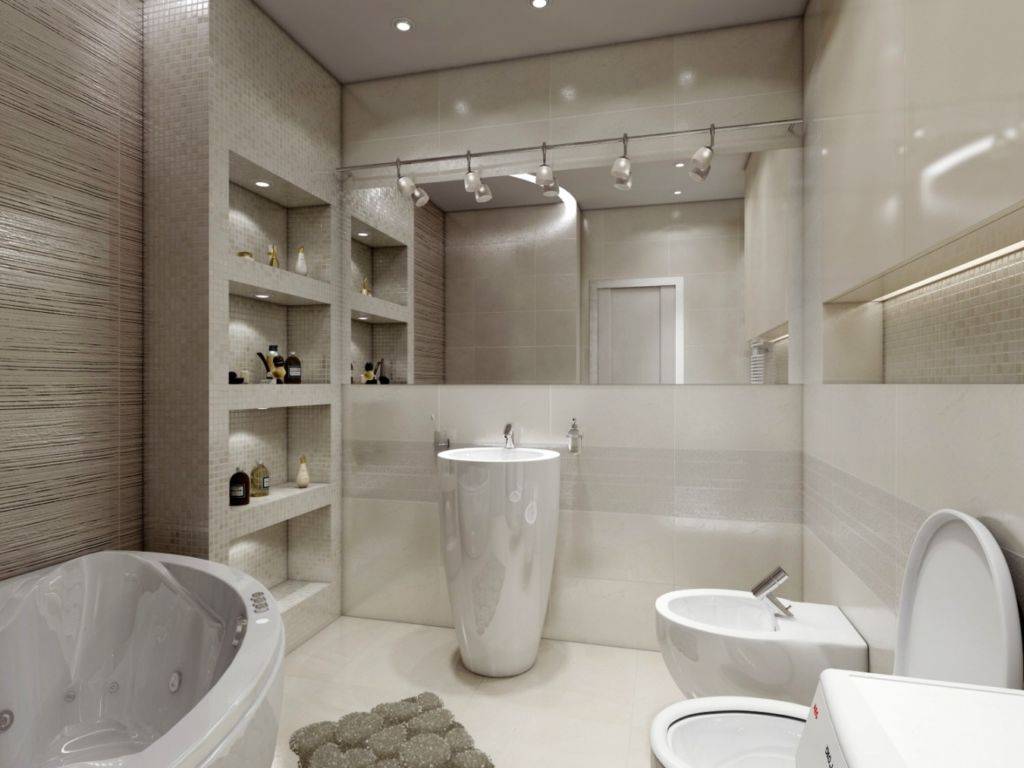 Ванная комната в стиле лофт: мебель, дизайн туалета, душевой и санузла
 - 20 фото