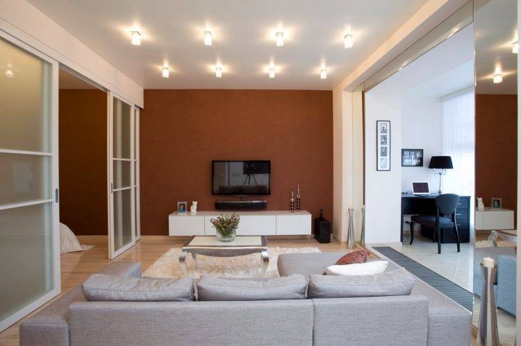Дизайн 3-комнатной квартиры в типовом панельном доме (35 фото): интерьер кухни и гостиной в трехкомнатной квартире
