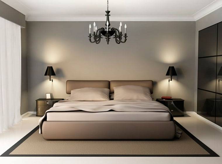 Советы расположения прикроватных бра и светильников в спальной комнате