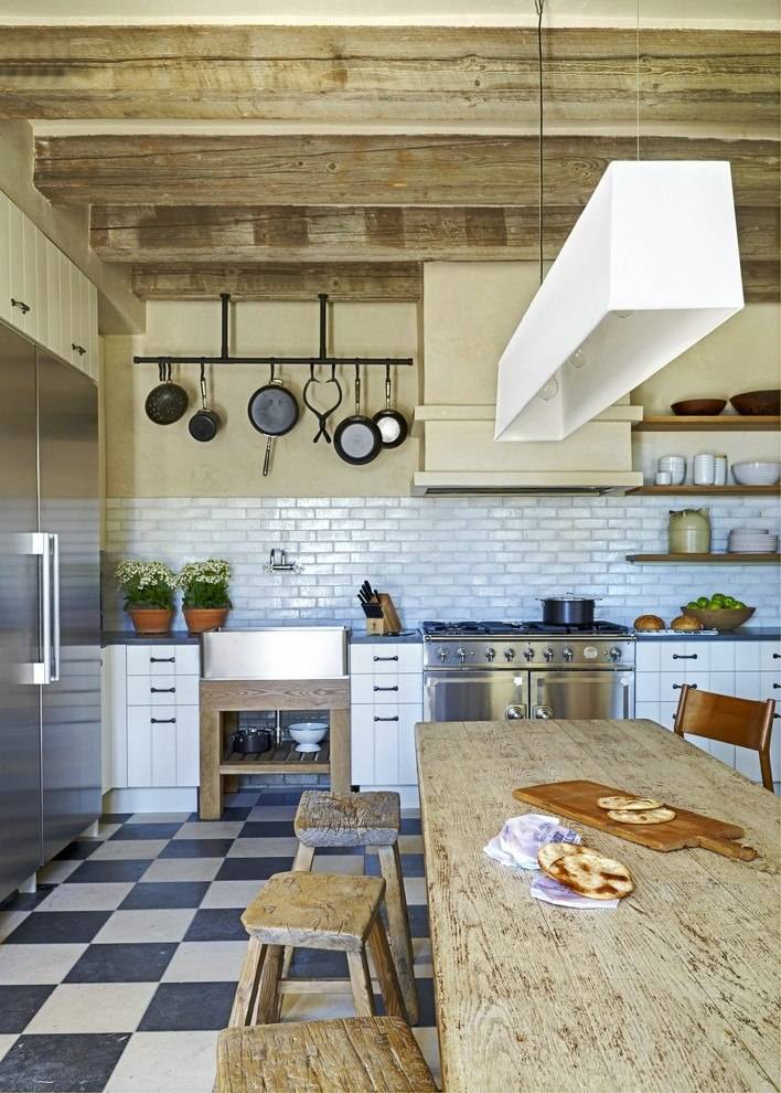 20 вариантов дизайна кухни в деревянном доме. интересные решения
