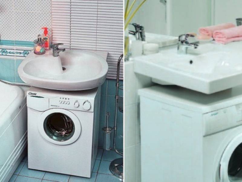 Как установить раковину над стиральной машиной – подробная инструкция