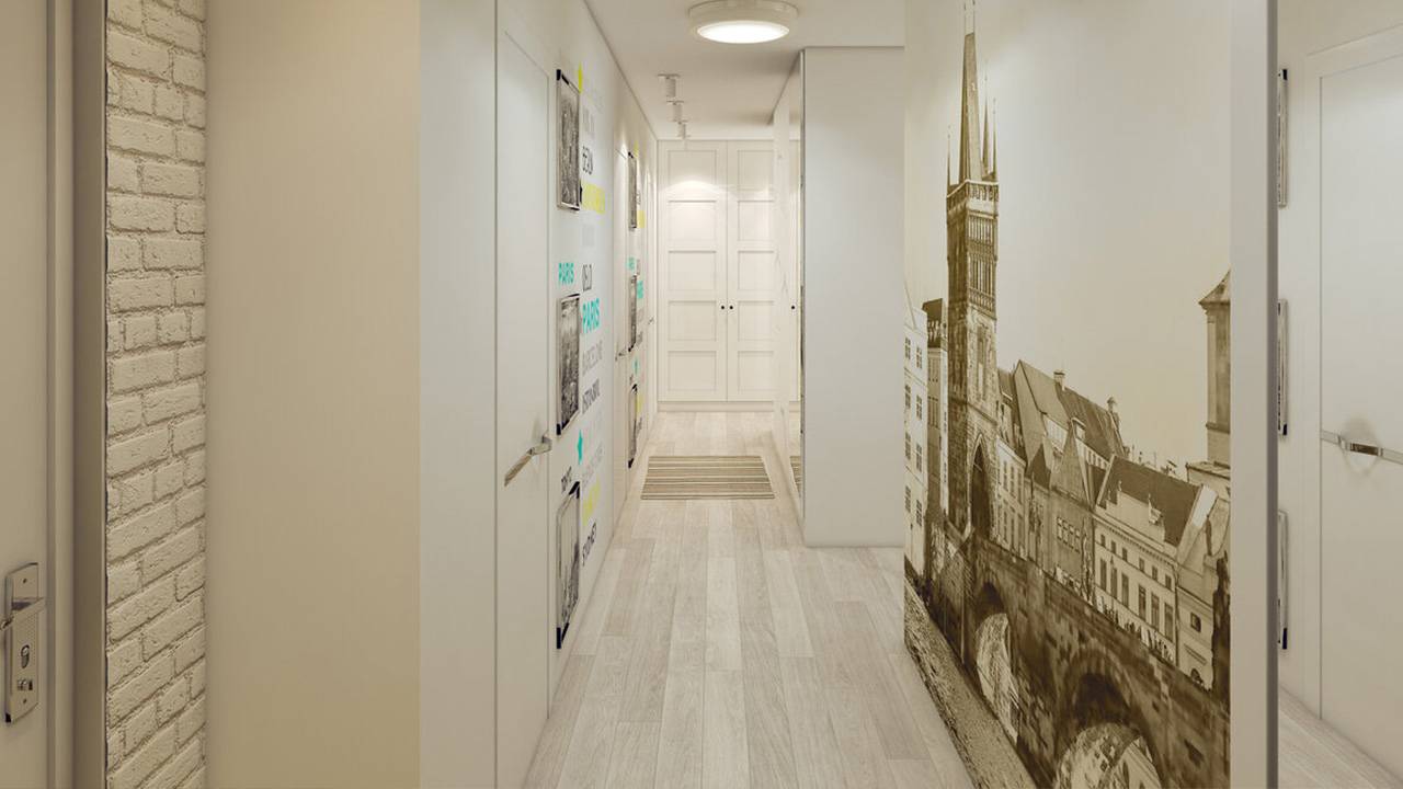 Дизайн прихожей в квартире в панельном доме - 40 фото современных решений