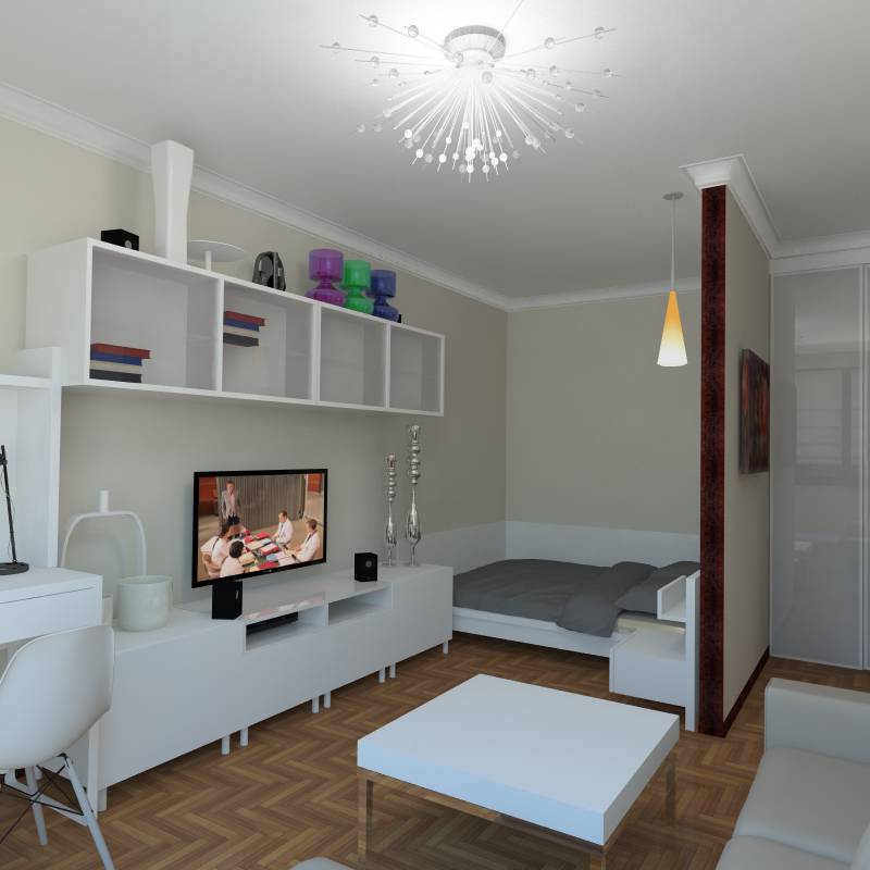Квартира 44 кв. м. – советы по созданию красивого эксклюзивного дизайна (90 фото) – строительный портал – strojka-gid.ru