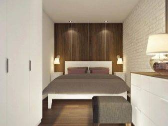 Спальни 7-8 кв. м (67 фото): дизайн спальни в современном стиле, интерьер спальни-гостиной 2 на 4 метра