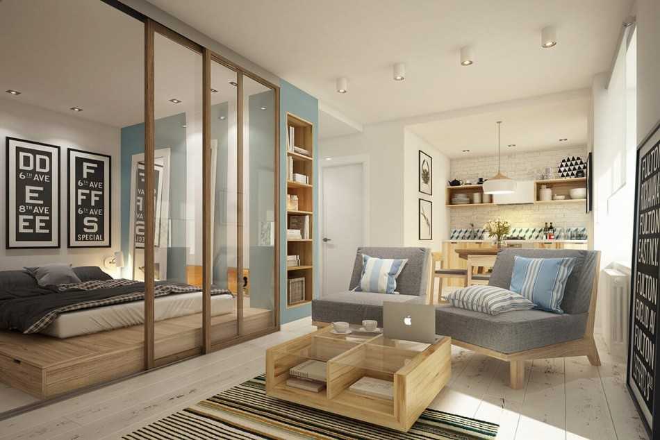 Ремонт однокомнатной квартиры: примеры планировок и идеи дизайна