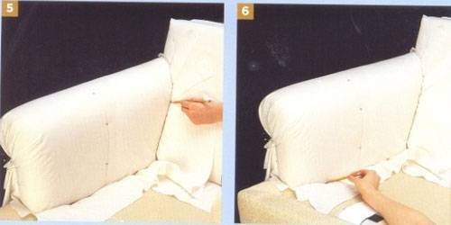 Как сшить чехол на диван своими руками: пошаговая инструкция, легкий способ