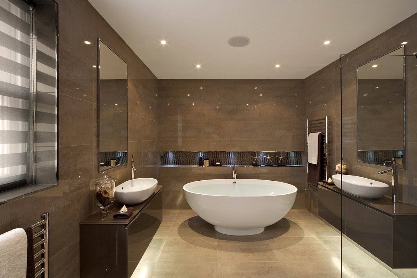 Дизайн ванной комнаты 9-10 кв. м