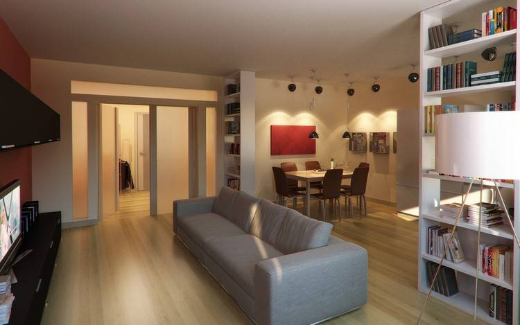 75 вариантов использования полок в интерьере квартиры с фото