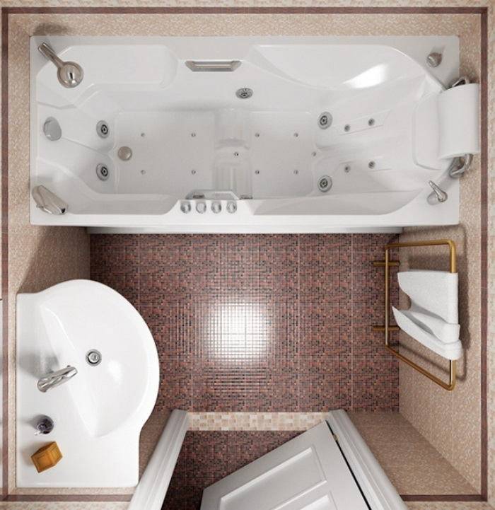 Планировка ванной: выбор дизайна, разметка, зонирование и особенности оформления (120 фото)