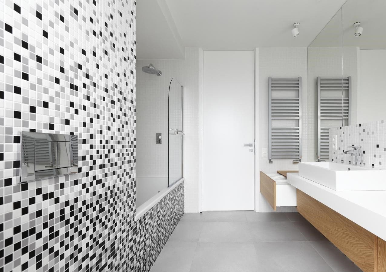 Отделка ванной комнаты мозаикой своими руками: варианты, пошаговая инструкция (видео)
