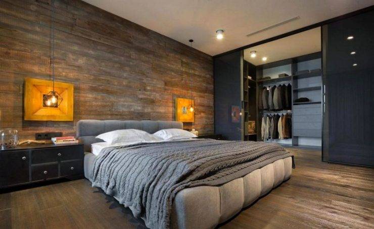 Спальня в стиле лофт: правила отделки, мебель,примеры удачного дизайна