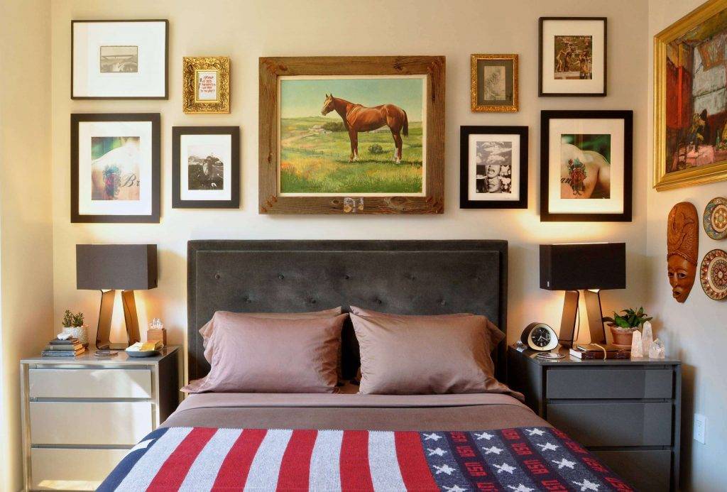 Какую картину повесить в спальне, в том числе по фен-шуй, вариант над кроватью + фото
