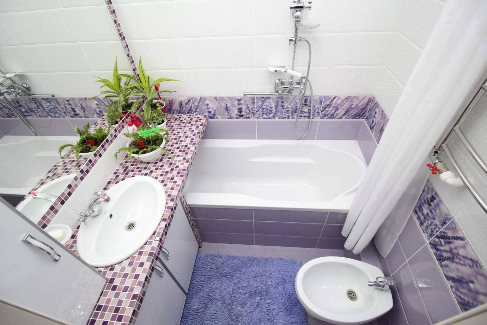 Дизайн ванной комнаты в хрущевке: дизайн-идеи по планировке (+ фото)