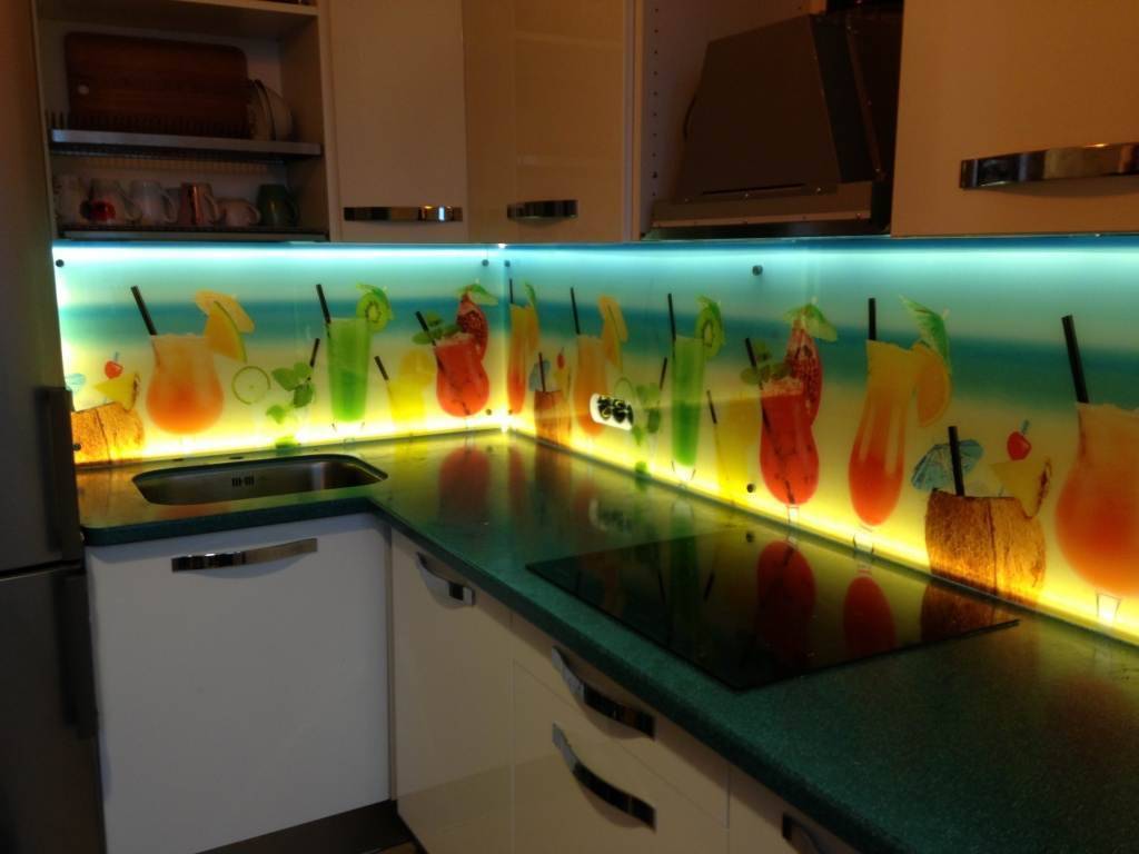 Светодиодные светильники для кухни под шкафы накладные: как сделать подсветку