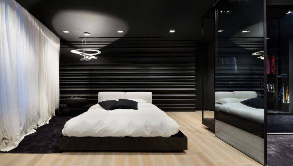 Дизайн спальни с темной мебелью: как правильно оформить