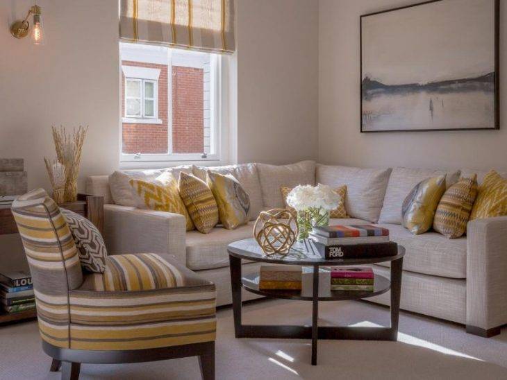 Как подобрать цвет дивана и кресел для гостиной? цветовые планы | домфронт