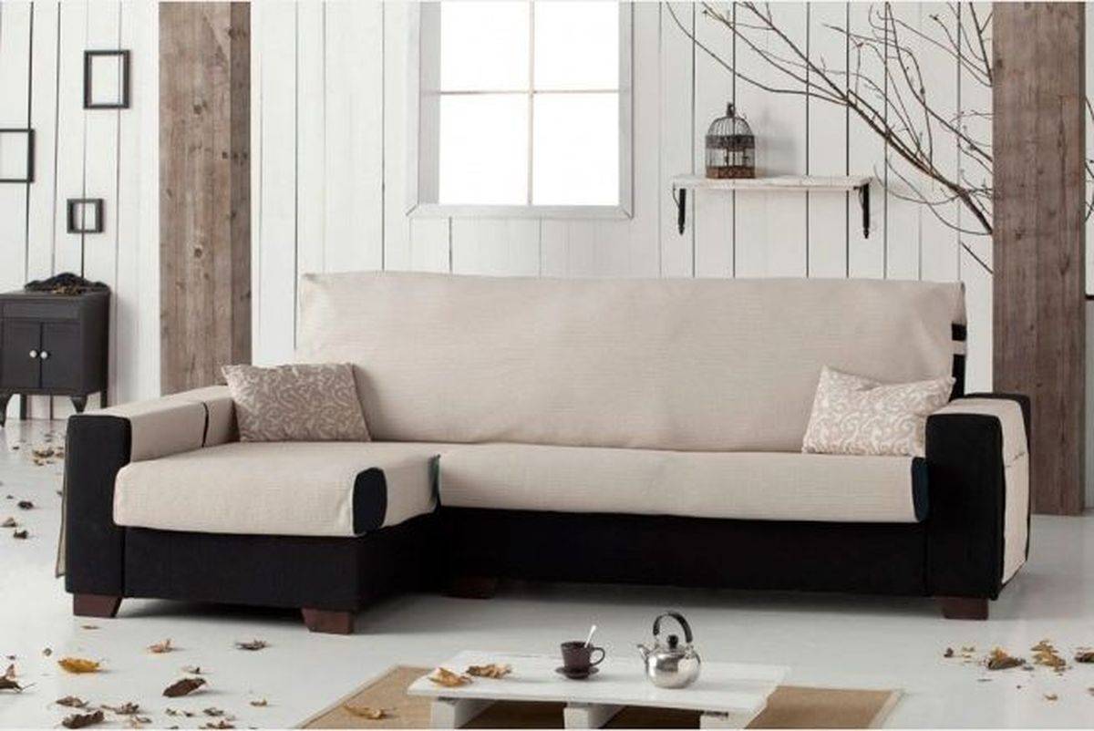 Покрывала на угловой диван: виды и особенности накидок +50 фото