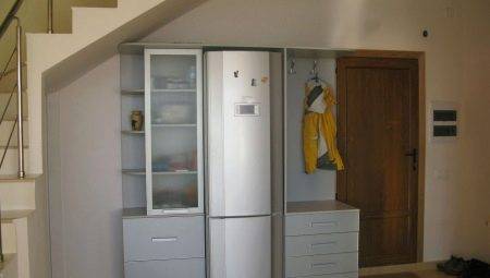 Фокстрот-холодильники (55 фото): дизайн в интерьере кухни или куда поставить в коридоре