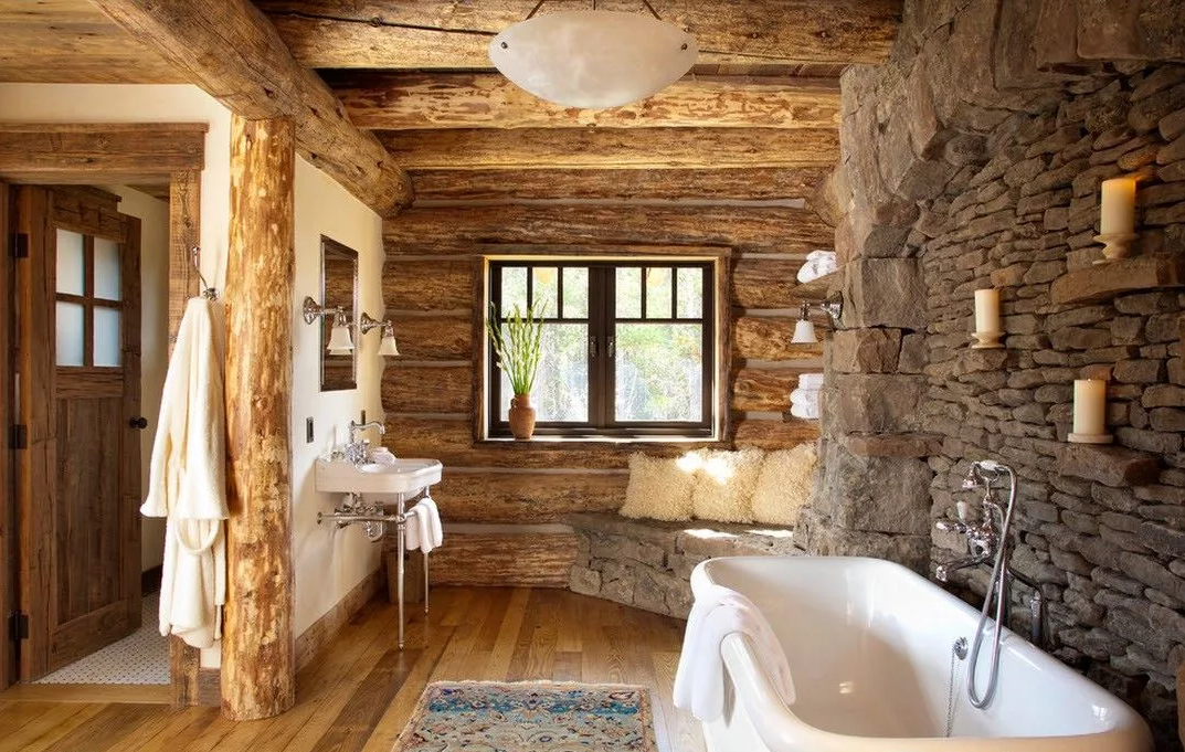 Деревянный пол в ванной комнате: особенности монтажа / zonavannoi.ru