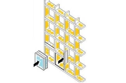 Стеклянные блоки для перегородок-виды блоков, способы монтажа