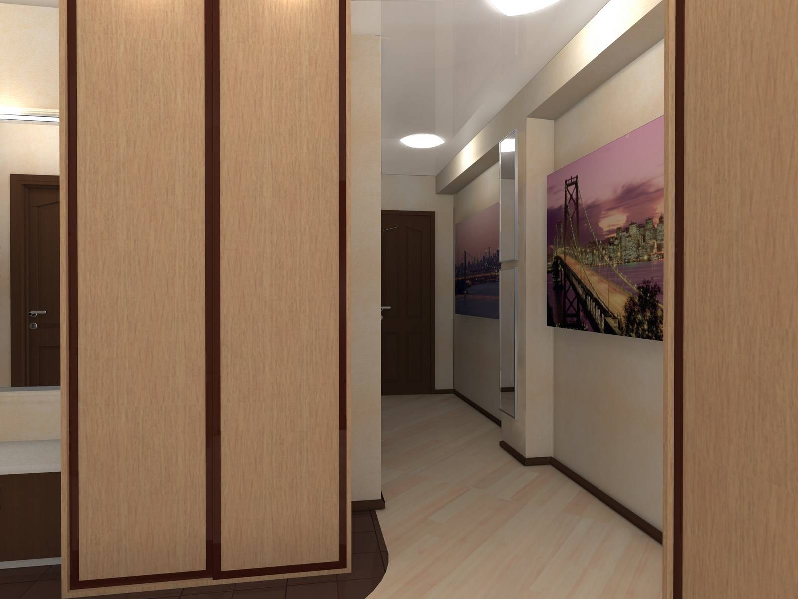 Напольная плитка в коридоре — варианты дизайна