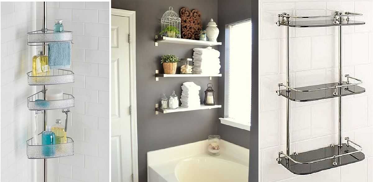 Полки для ванной комнаты (140 фото): настенные полочки umbra, изделия из гипсокартона и навесные конструкции aquala, отзывы