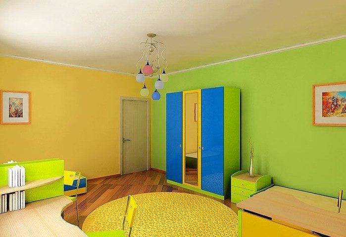 Идеи покраски стен в разные цвета для современного дизайна: 50 фото