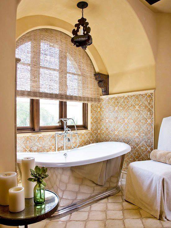 Интерьер ванной в арабском стиле