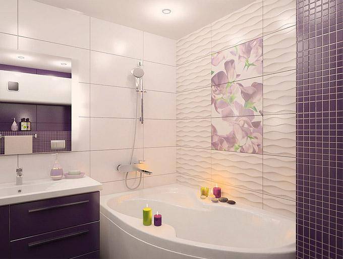 Ванная комната с треугольной ванной: как использовать угловую ванну в интерьере - smallinterior