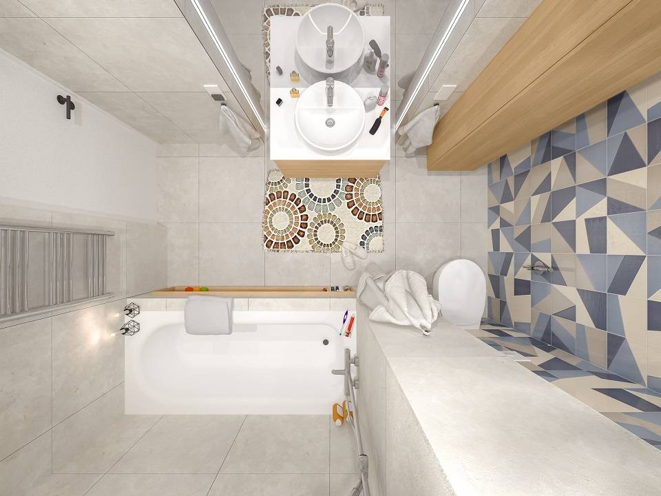 Ванная в скандинавском стиле: 15 фото комнат, особенности дизайна