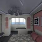 Дизайн спальни с балконом - 100 фото лучших идей и новинок дизайна