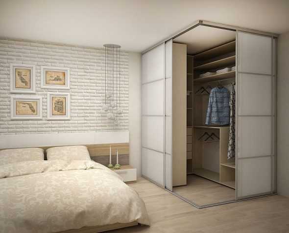 Спальня 5-6 кв м: дизайн интерьера - 23 фото