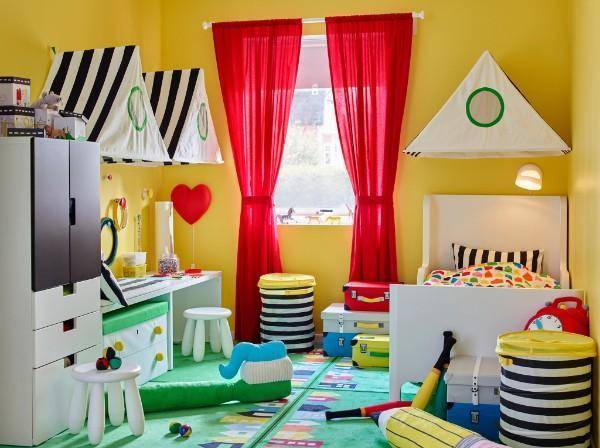 Шторы в детскую: 122 фото идеального сочетания цвета и стиля занавесок в детской комнате