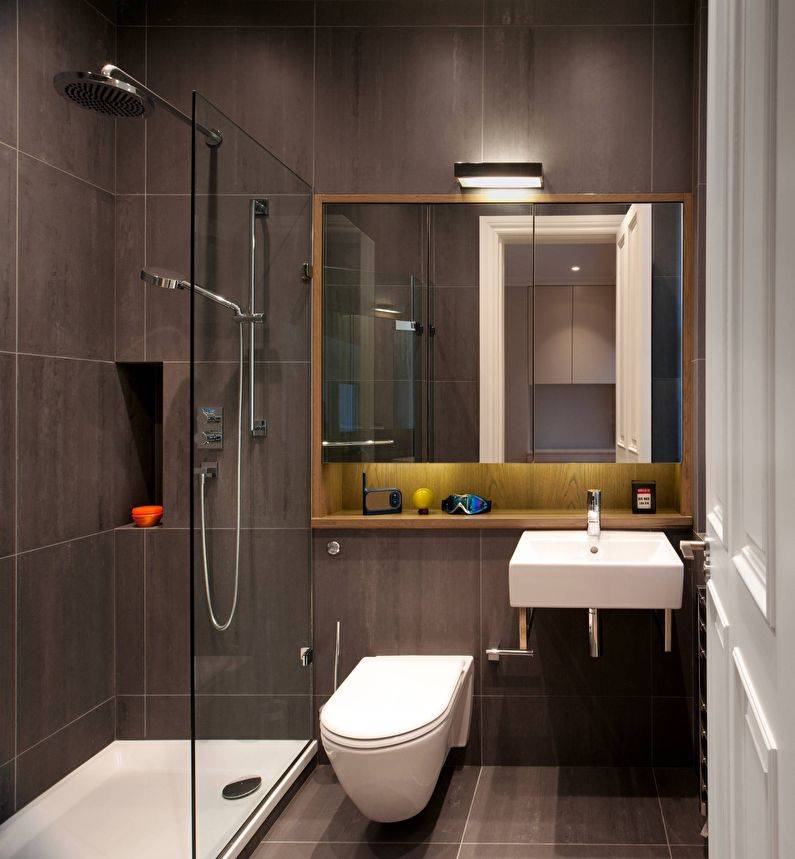 Отделка кафелем в ванной комнате: 175+ (фото) вариантов дизайна