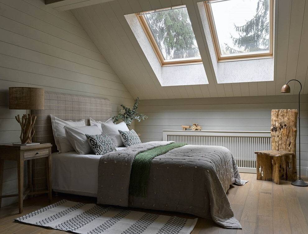 Идеи дизайна интерьера спальни в частном доме