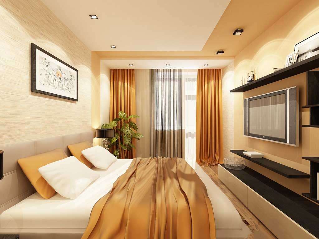Дизайн спальни 10 кв м в современном стиле: реальный интерьер, как расставить мебель
 - 41 фото