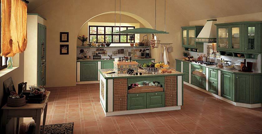 Дизайн кухни в стиле кантри — особенности интерьера +75 фото - «стили» » все о сауне