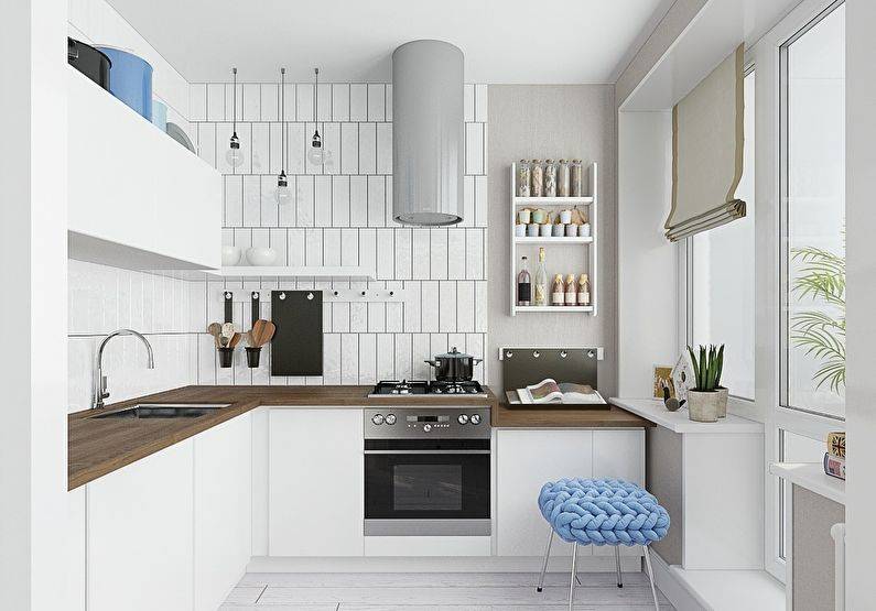 Кухонный гарнитур для маленькой кухни: 117 фото с комментариями