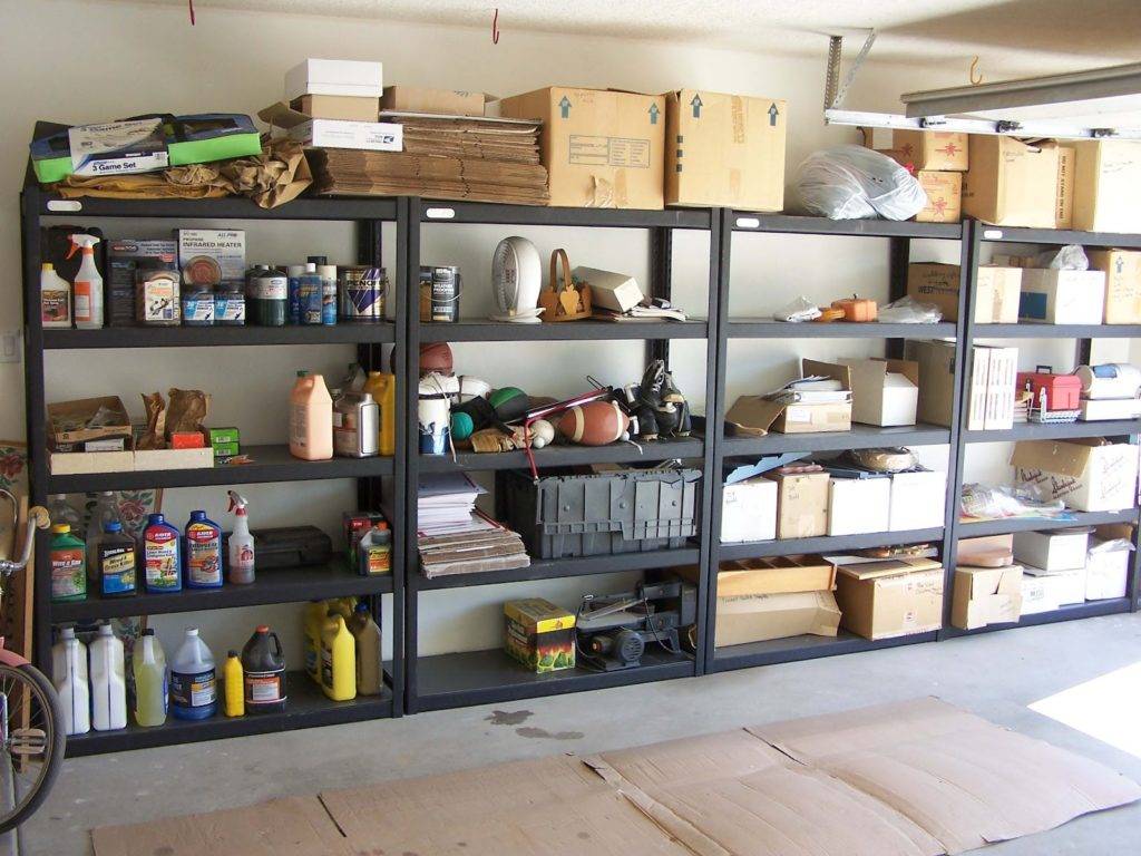 Металлические стеллажи для гаража своими рукми: сборные, разборные, порядок сборки