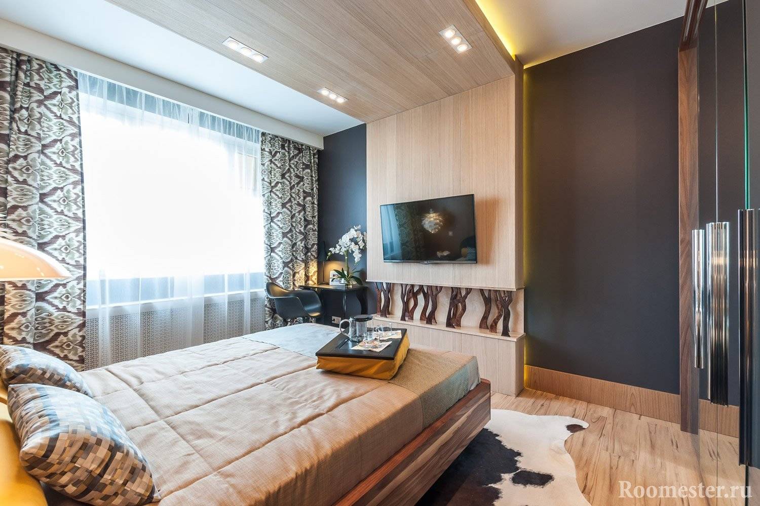 Дизайн спальни 14 кв. м.: реальные фото дизайны