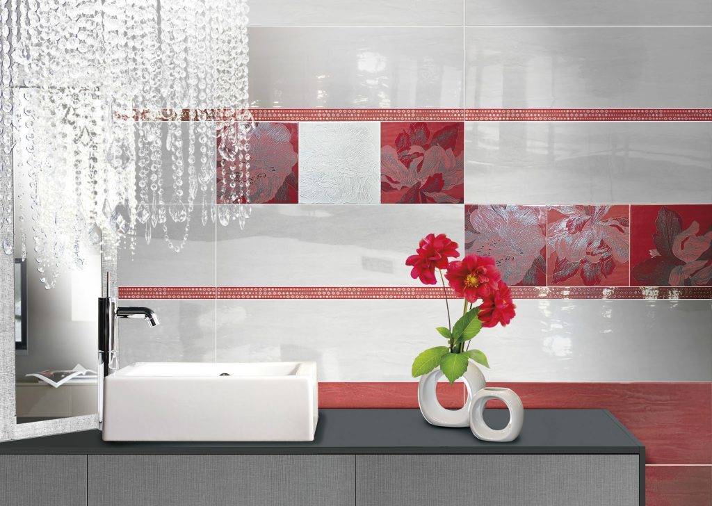 Декор плитки в ванной: способы преобразить пространство (38 фото)
