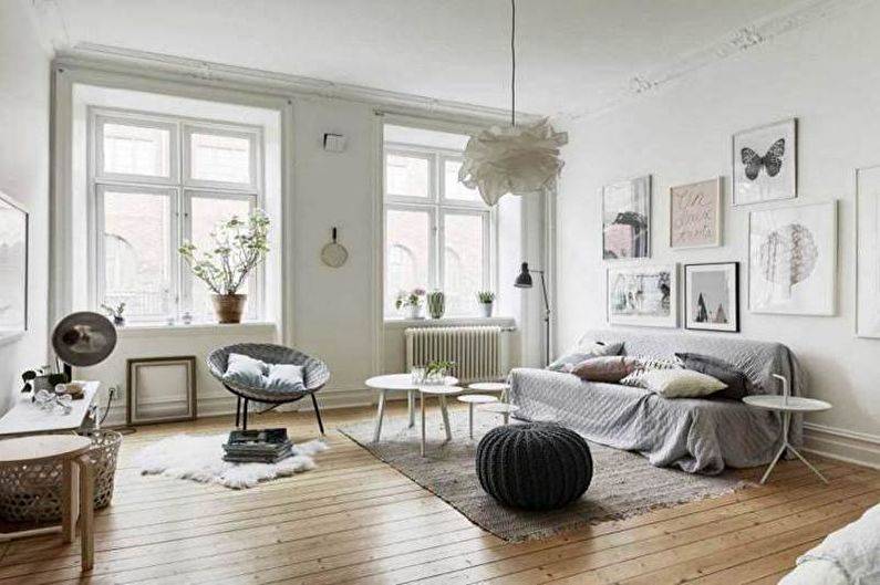 Скандинавский стиль в интерьере квартиры и дома