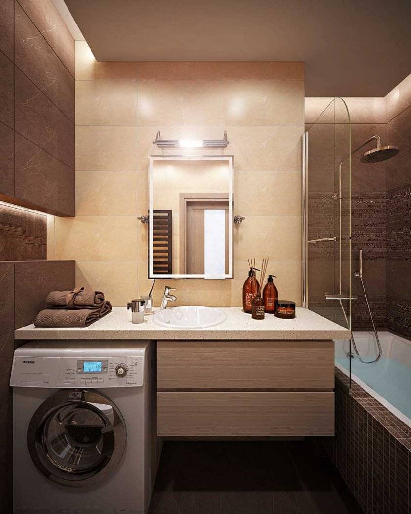 Ванная 4 кв. м.: стильный дизайнерский интерьер для маленькой ванной комнаты (70 фото) – строительный портал – strojka-gid.ru