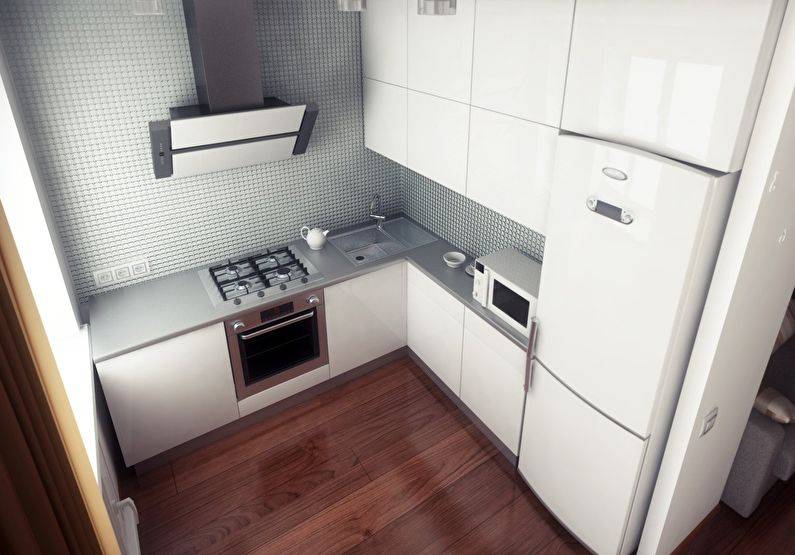75 функциональных идей дизайна кухни 7 кв.м. с фото