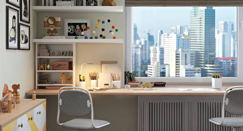 Письменный стол – современный стиль и правила подбора идеального рабочего места (135 фото)
