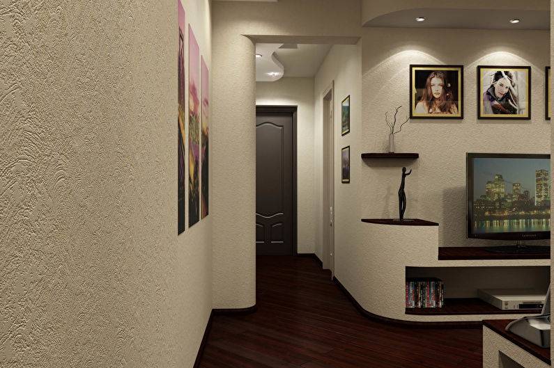 Выбираем современные обои в прихожую и коридор в квартиру, дом (жидкие, темные, светлые). дизайн, идеи + 50 фото